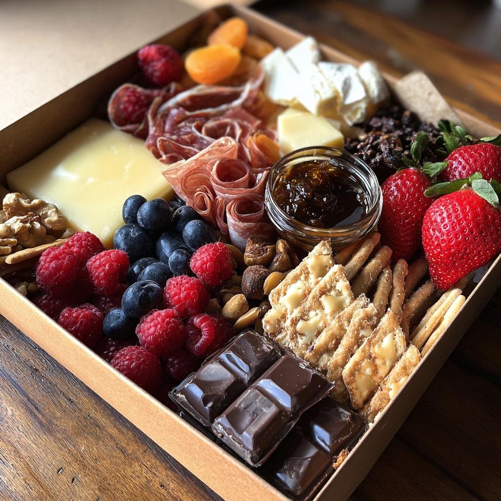 valentine charcuterie box ideas