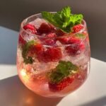 valentine rose drink fun