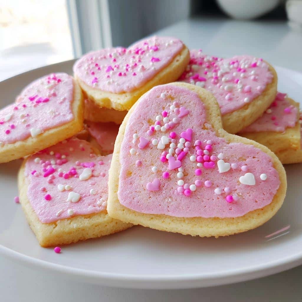 Valentines Baking Ideas Sweetmagic: 24 Heart Cookies to Share Love 3 valentines baking ideas sweetmagic - detail 1