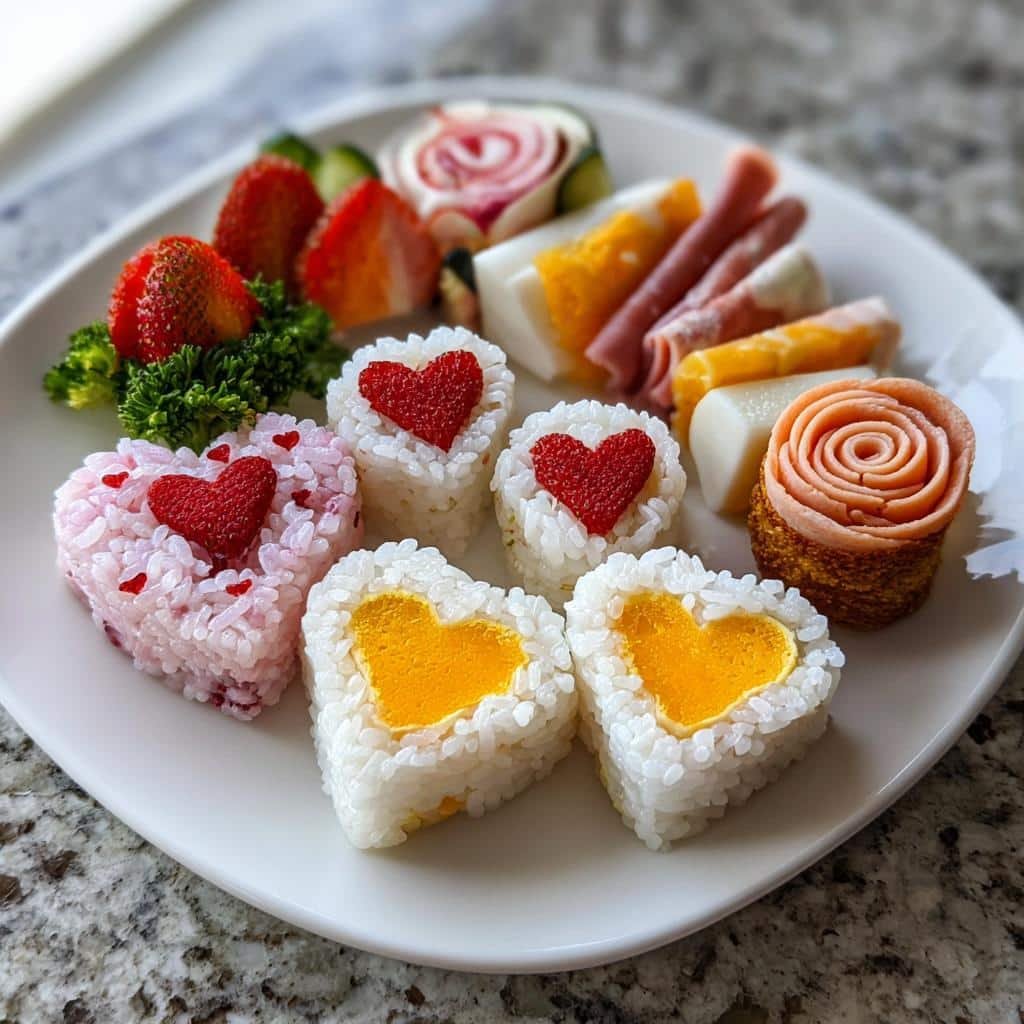 valentines bento funbox - detail 1