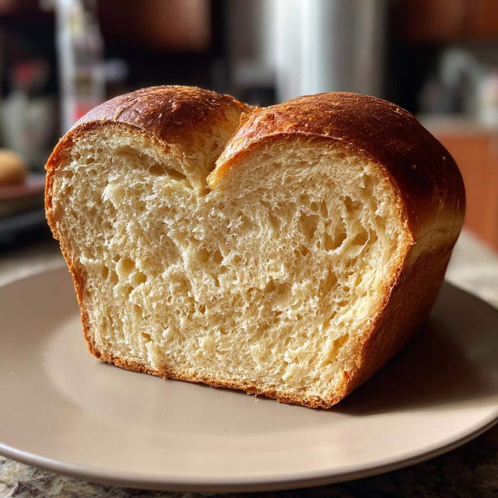 valentines bread loaf of love