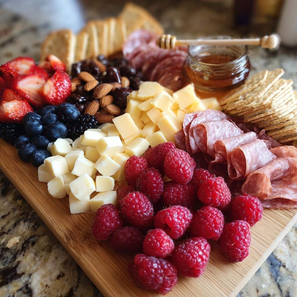 15-Minute Valentine's Brunch Charcuterie Board Fun 3 valentines brunch charcuterie board fun - detail 1