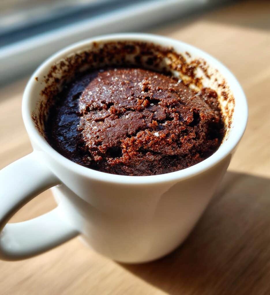 3-ingredient mug brownies