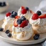 5-ingredient mini pavlovas