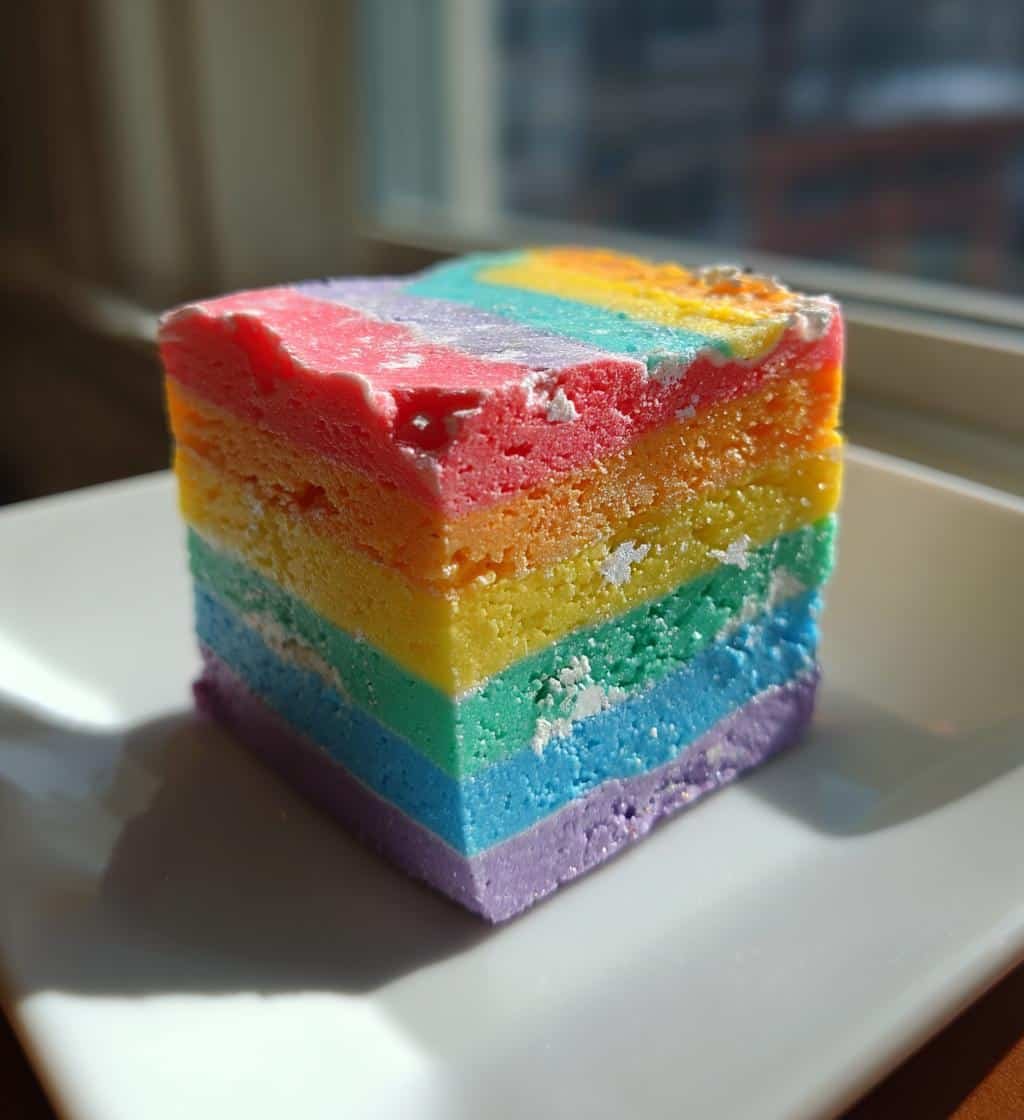 Magical 5-Ingredient Rainbow Fudge for Instant Joy