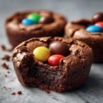 Easter brownie egg nests