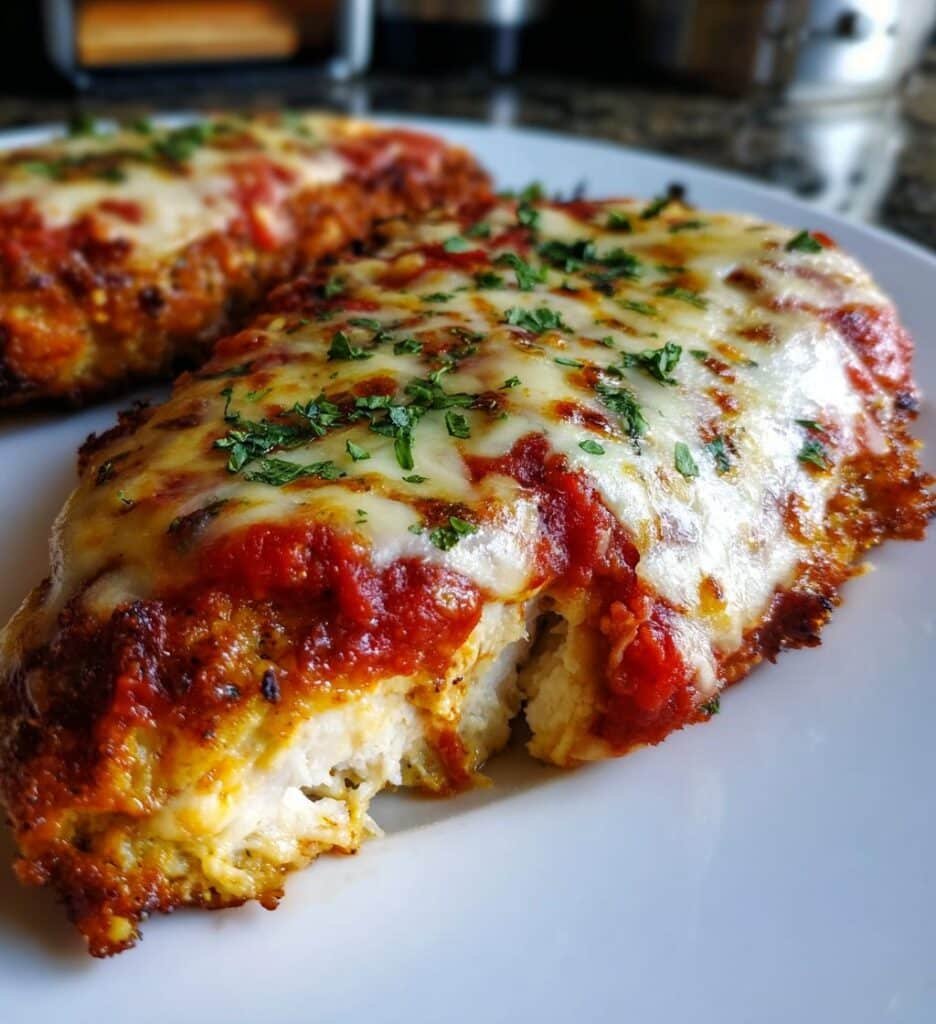 air fryer chicken parmesan youll make on repeat