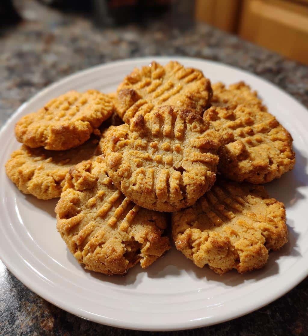 15-Minute Air Fryer Peanut Butter Cookies That Melt Hearts 3 air fryer peanut butter cookies recipe - detail 1