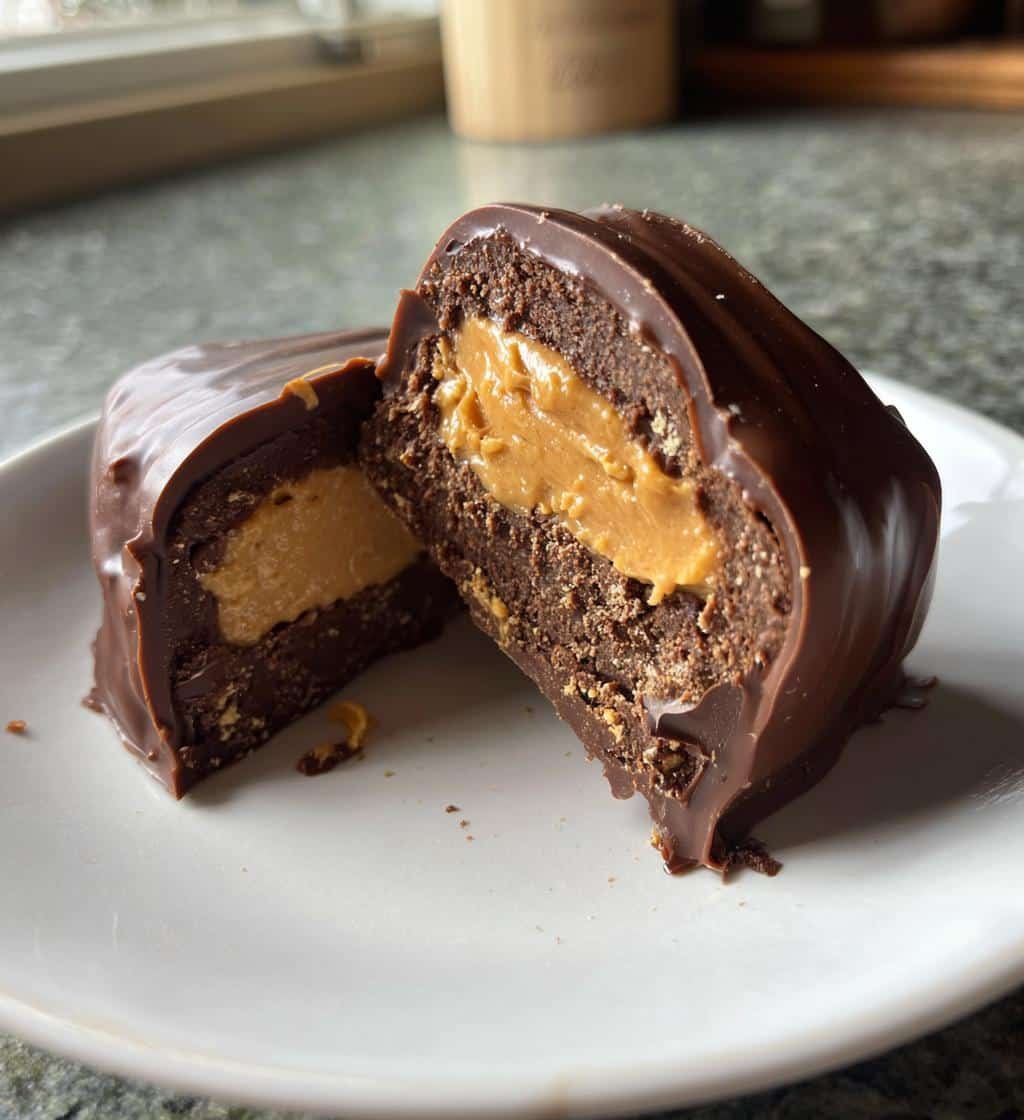 buckeye roll recipe delicious dessert chocolate peanut butter - detail 1