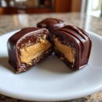buckeye roll recipe delicious dessert chocolate peanut butter