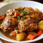 chicken thigh pot roast