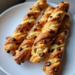 chocolate chip cookie dough twists recipe