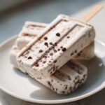 chocolate chip ice cream pops recipe
