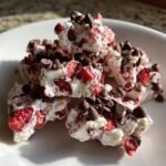 chocolate strawberry greek yogurt clusters