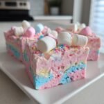cotton candy fudge recipe delicious no bake dessert