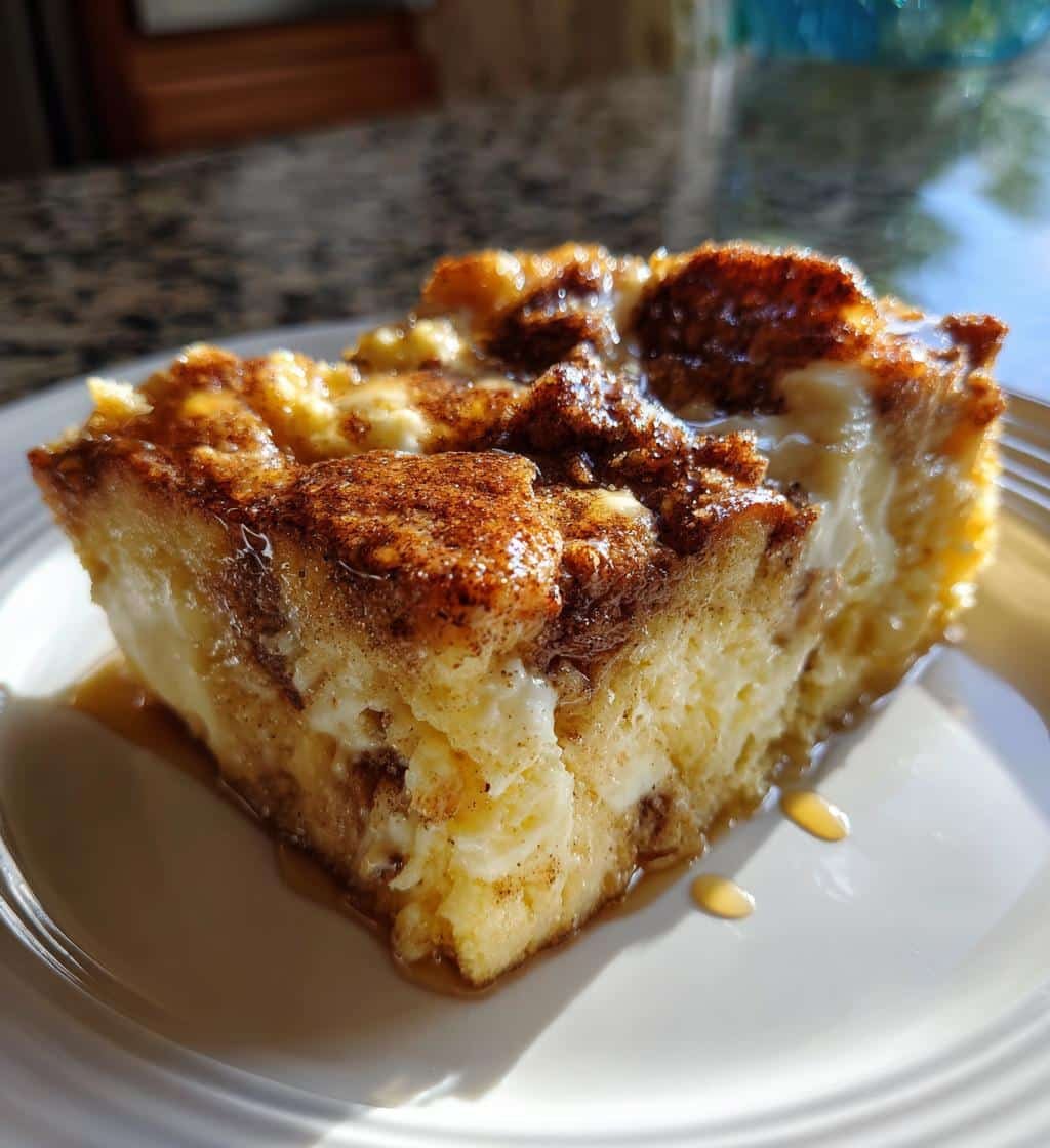 cream cheese french toast casserole - detail 1