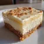 creamy banana pudding cheesecake bars