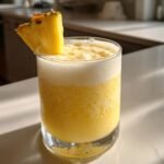 creamy frozen tropical pins colada