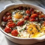 creamy mediterranean baked feta eggs cozy brunch