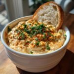 creamy roasted garlic bread dip
