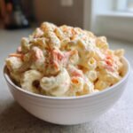 creamy tangy hawaiian mac salad