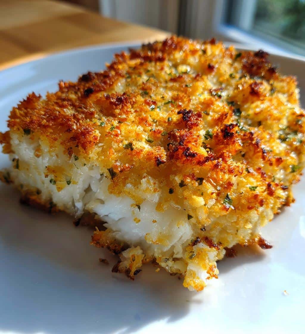 20-Min Crispy Air Fryer Parmesan Cod You'll Crave 3 crispy air fryer parmesan cod - detail 1