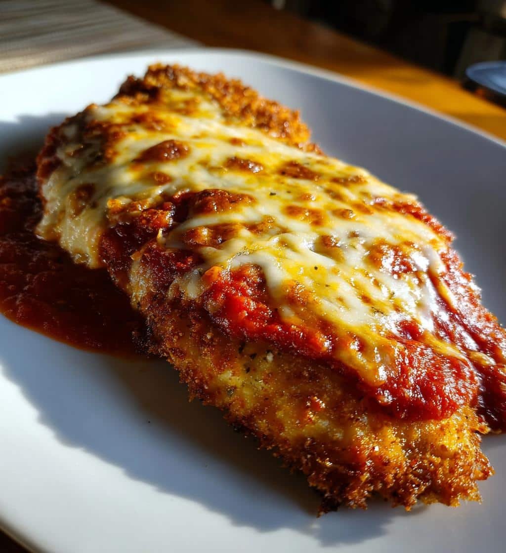 Crispy Baked Italian Chicken Parmesan in 30 Minutes 3 crispy baked italian chicken parmesan - detail 1