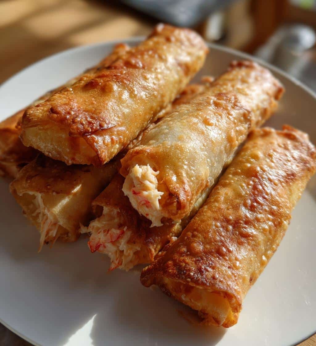 Crispy Crab and Shrimp Queso Taquitos in 25 Minutes 3 crispy crab and shrimp queso taquitos - detail 1