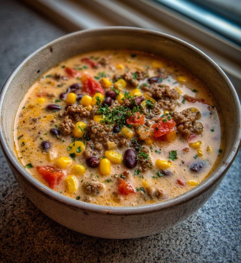 easy creamy cowboy soup for cold nights - detail 1