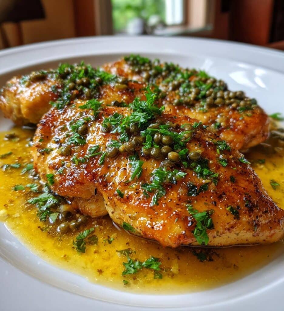 easy crockpot chicken piccata for busy days