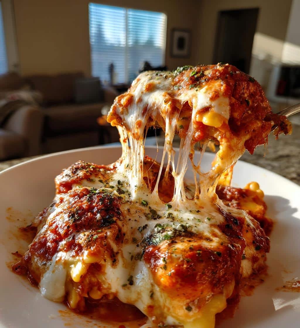 easy crockpot ravioli lasagna for busy nights - detail 1