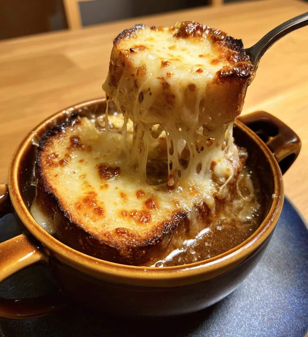 Easy French Onion Soup Recipe - 4 Simple Steps to Cozy Perfection 3 easy french onion soup delicious cozy recipe - detail 1
