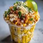 elote corn in a cup