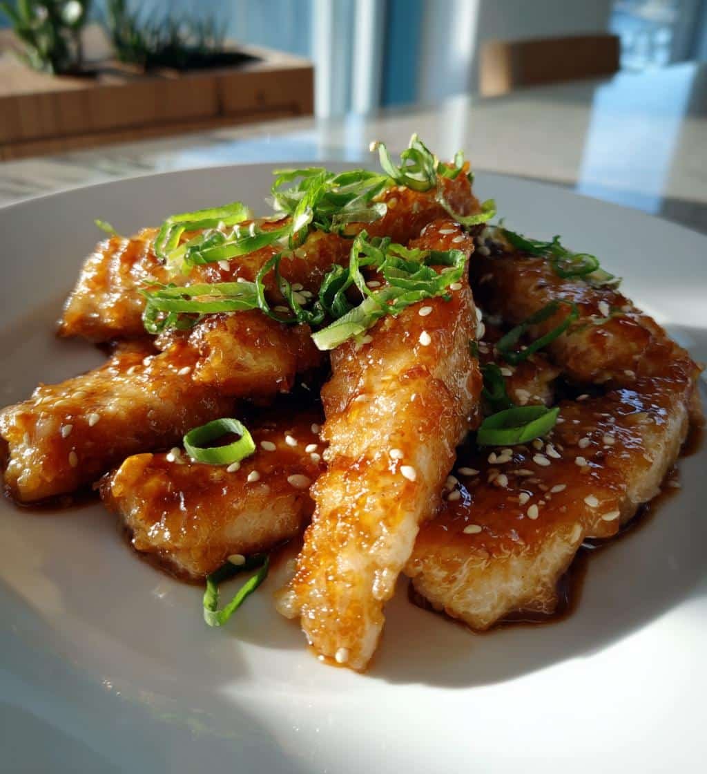 30-Minute Flaky Cod with Ginger Soy Glaze Sensation 3 flaky cod with ginger soy glaze - detail 1