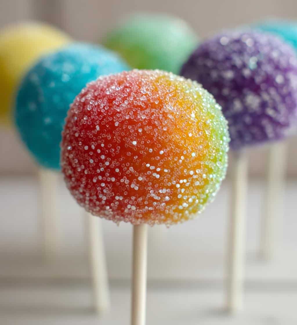 gelatin Easter cake pops - detail 1