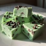 green mint chocolate fudge