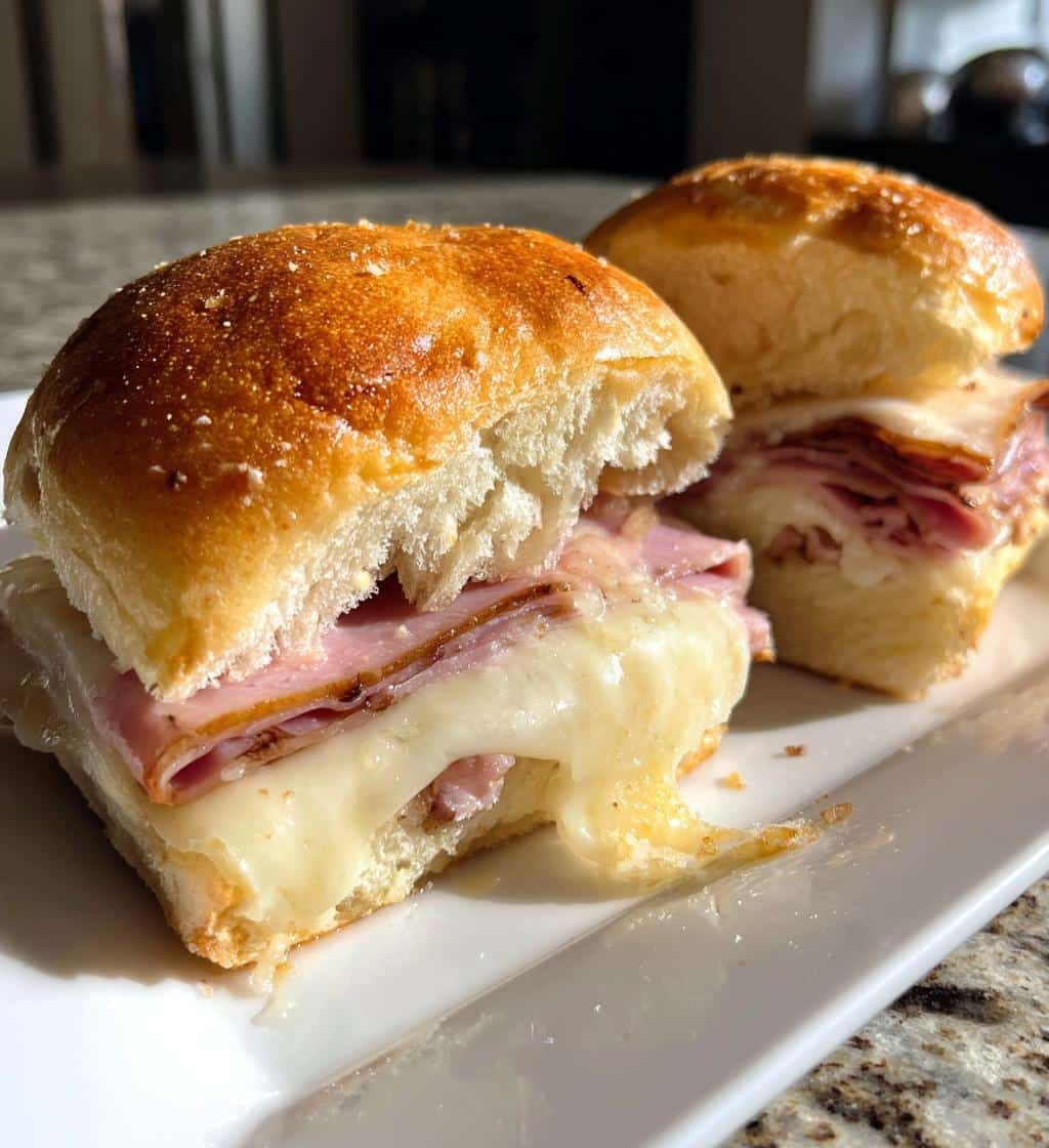 ham and cheese sliders delicious recipe - detail 1