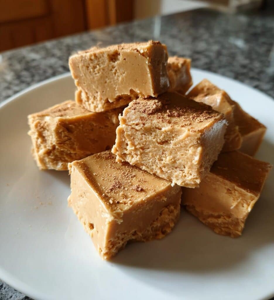 high-protein peanut butter fudge
