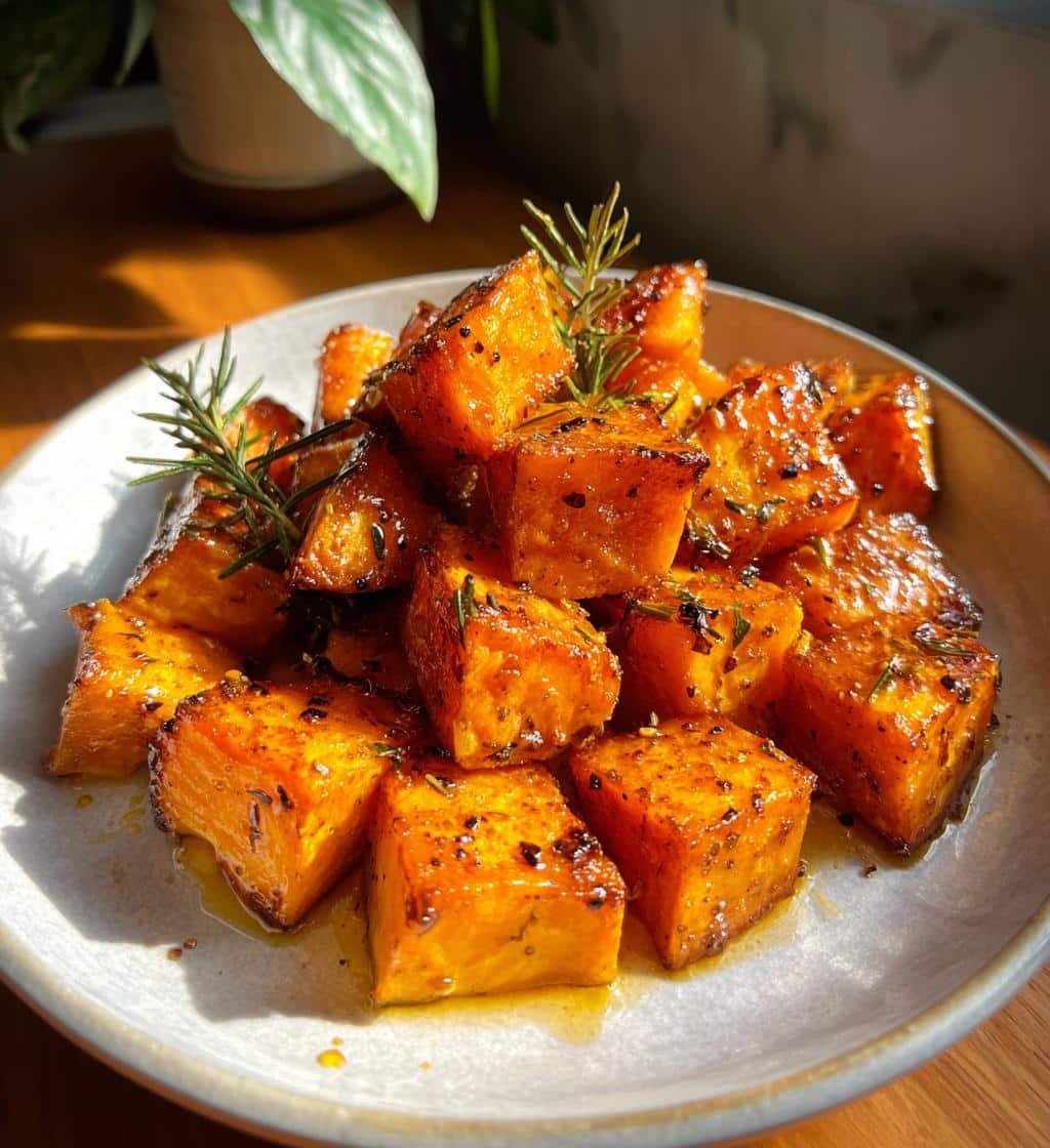 30-Minute Honey Roasted Sweet Potatoes - Heavenly Crisp Perfection 3 honey roasted sweet potatoes - detail 1