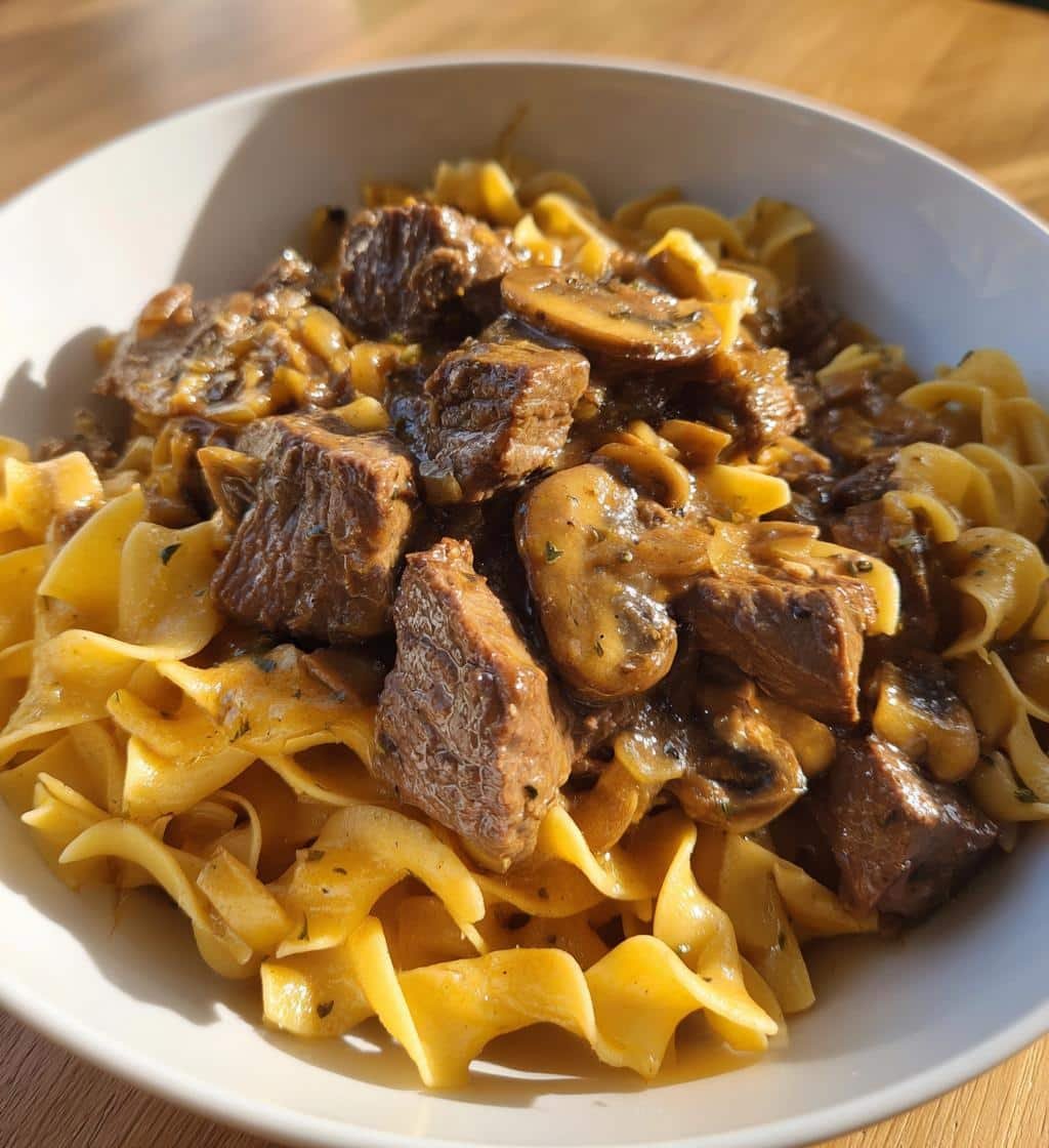30-Minute Instant Pot Beef Stroganoff - Creamy Comfort Magic 3 instant pot beef stroganoff - detail 1
