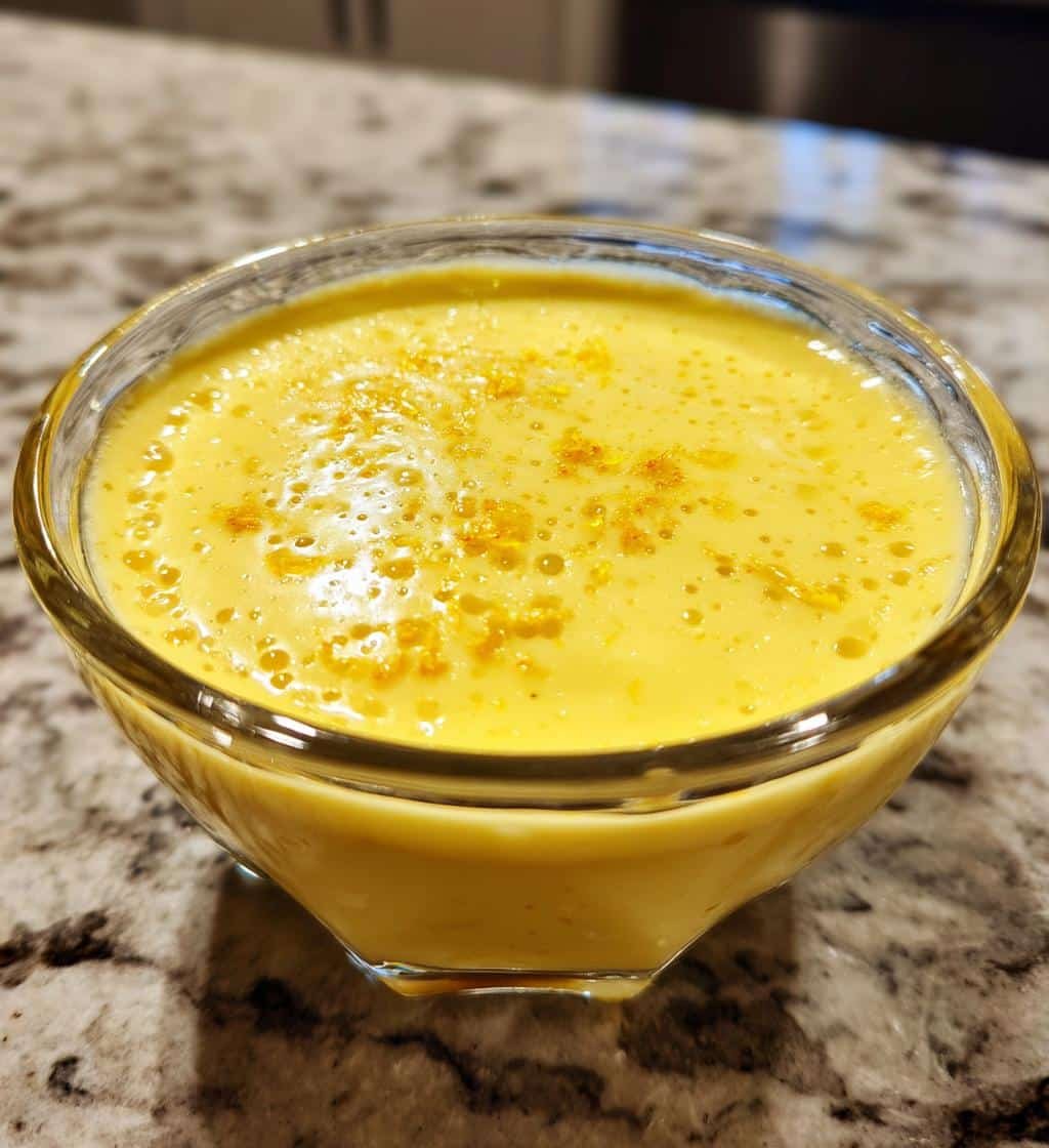 lemon pudding for spring break - detail 1