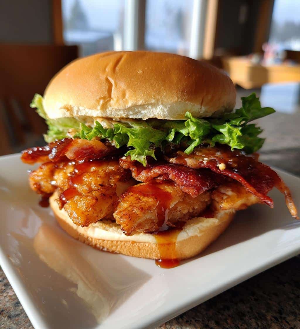 Irresistible Maple Chicken Bacon Sliders in 35 Minutes 3 maple chicken bacon sliders - detail 1