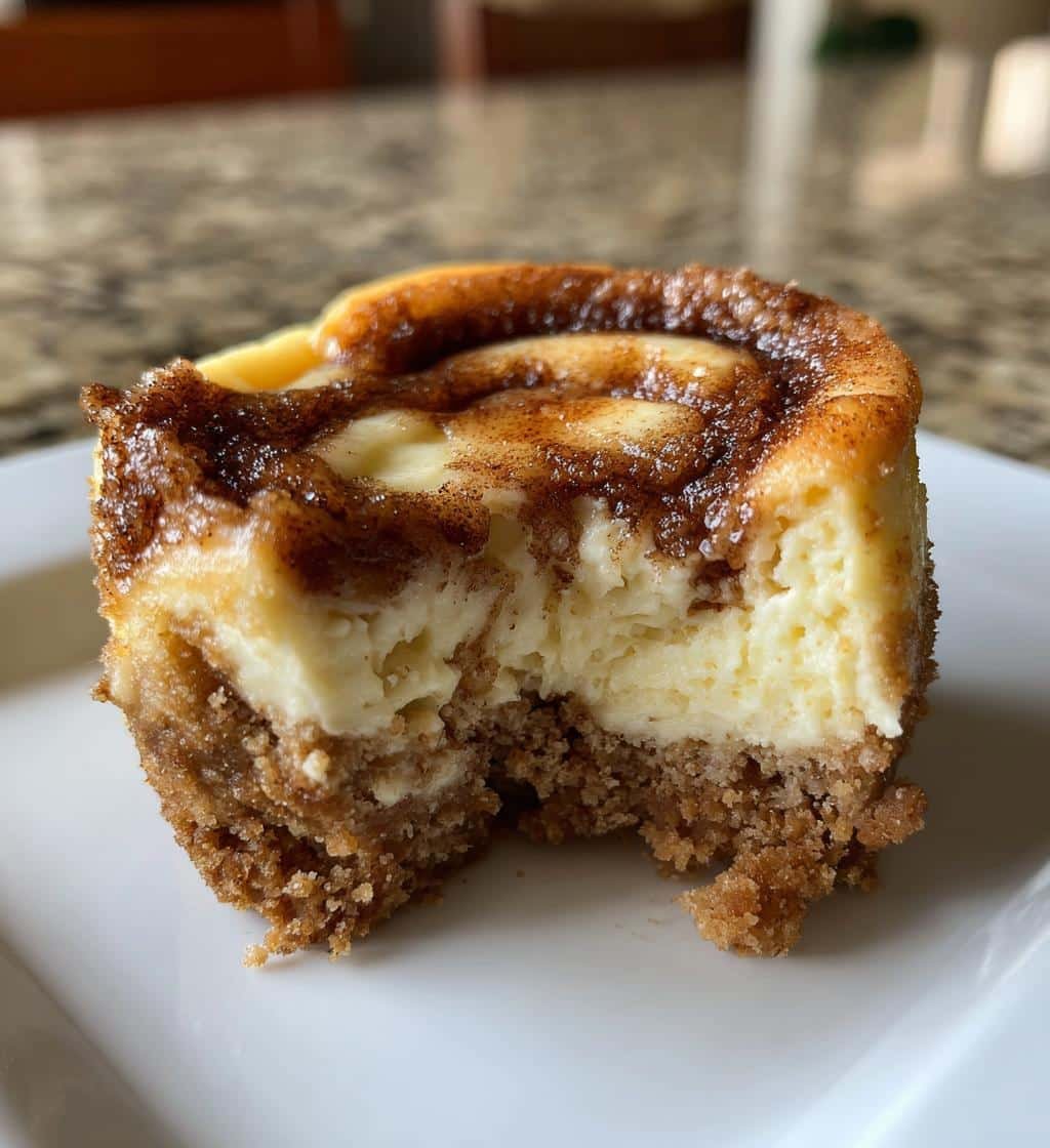 Heavenly 30-Minute Mini Cinnamon Roll Cheesecakes Recipe 3 mini cinnamon roll cheesecakes recipe - detail 1