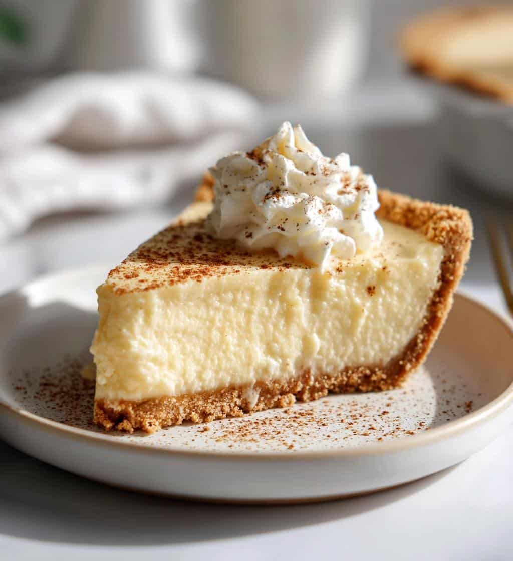 Creamy No Bake Eggnog Pie Holiday Delight in 15 Minutes! 3 no bake eggnog pie holiday delight recipe - detail 1