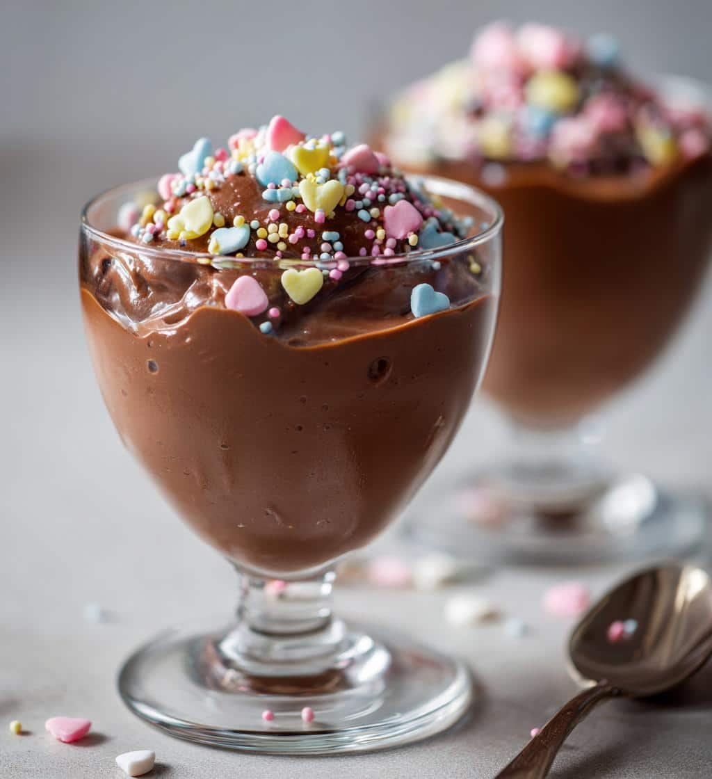 no-bake pudding for Easter - detail 1