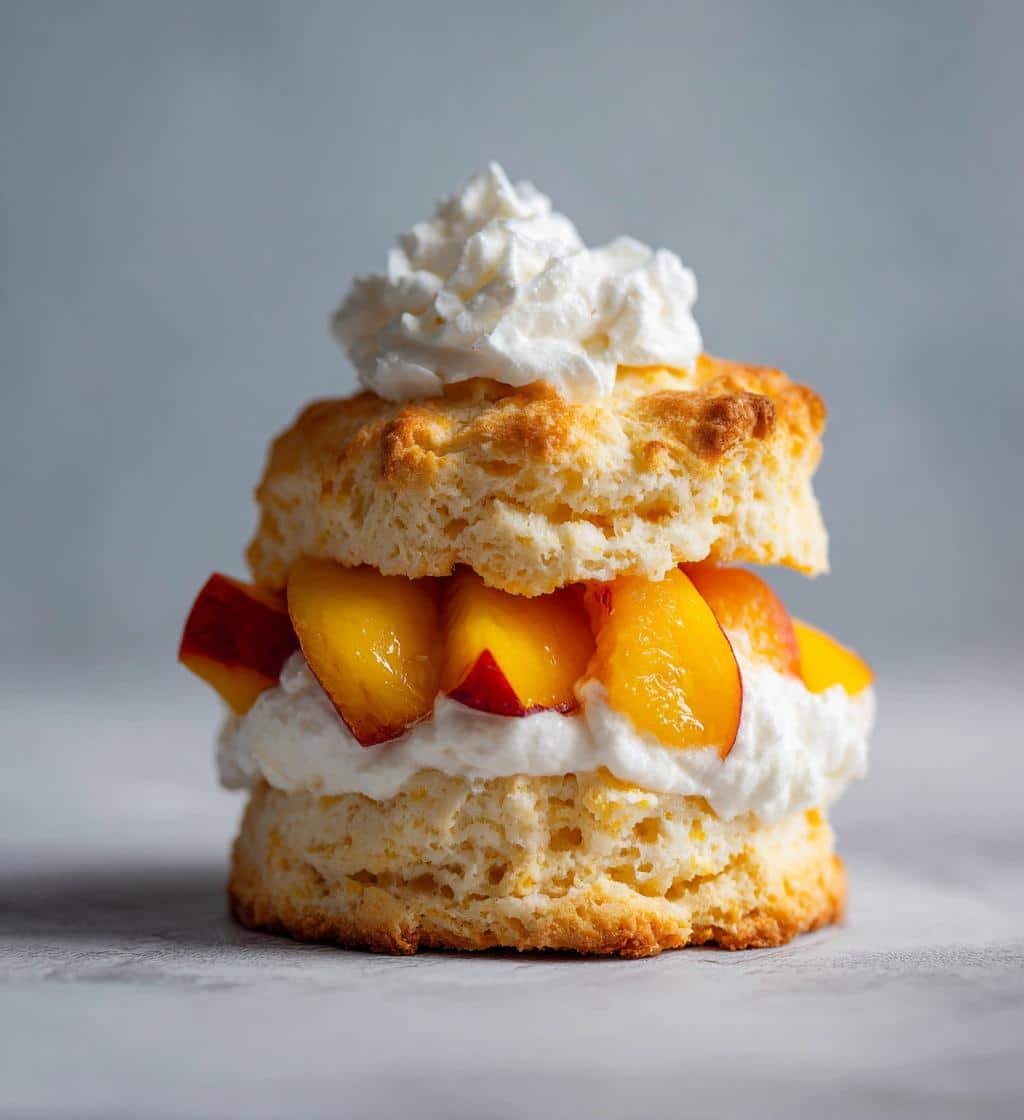 peach shortcake recipe summer dessert delight - detail 1