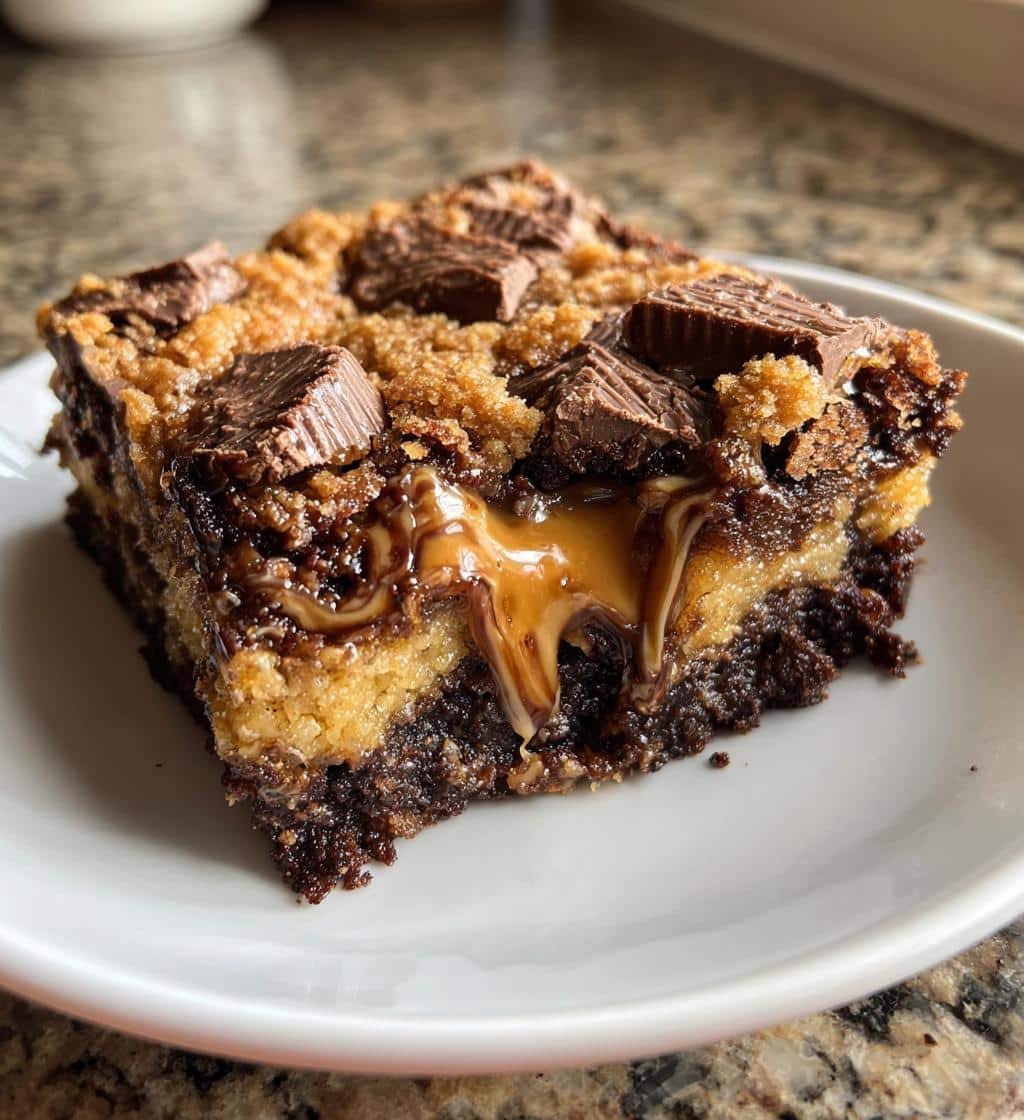 Irresistible Peanut Butter Cup Dump Cake Recipe in 35 Minutes 3 peanut butter cup dump cake recipe 2 - detail 1