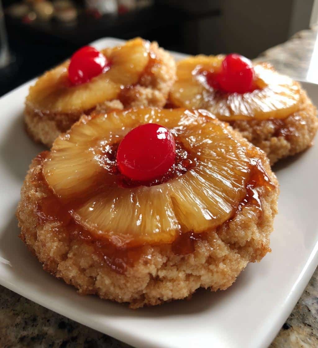 pineapple upside down sugar cookies recipe - detail 1