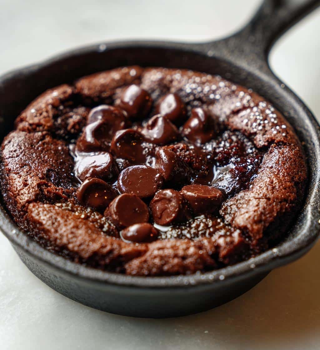 protein cookie skillet brownies - detail 1