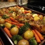 sheet pan lemon herb chicken and vegetables youll make on repeat
